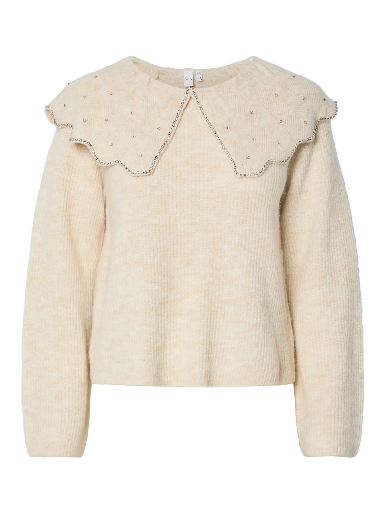Yascharma Ls Knit Pullovers S. - Birch