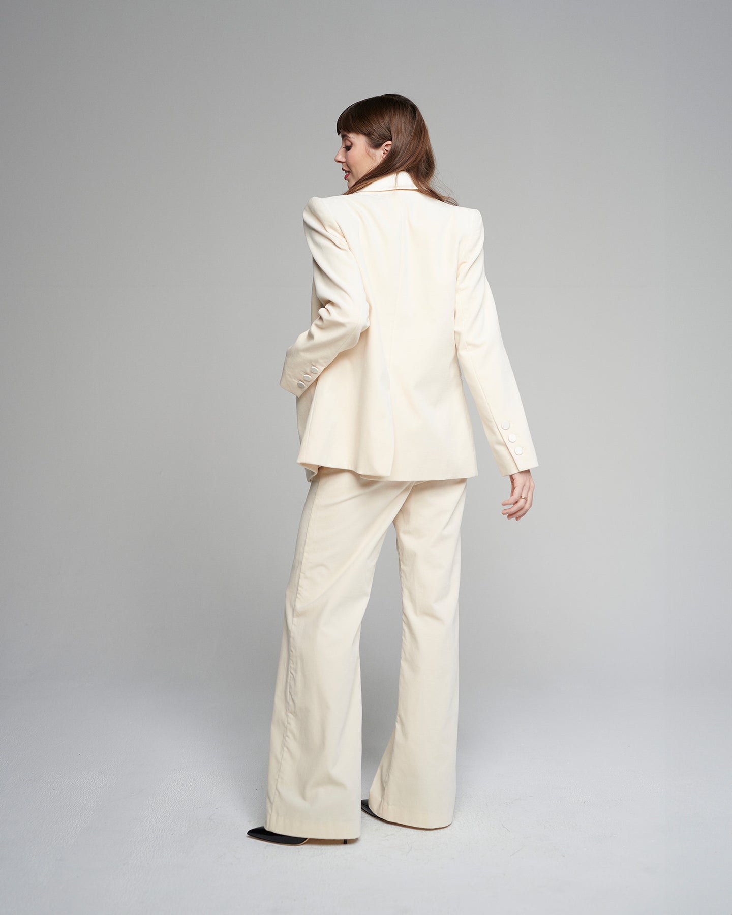 Beau Velvet - Ivory
