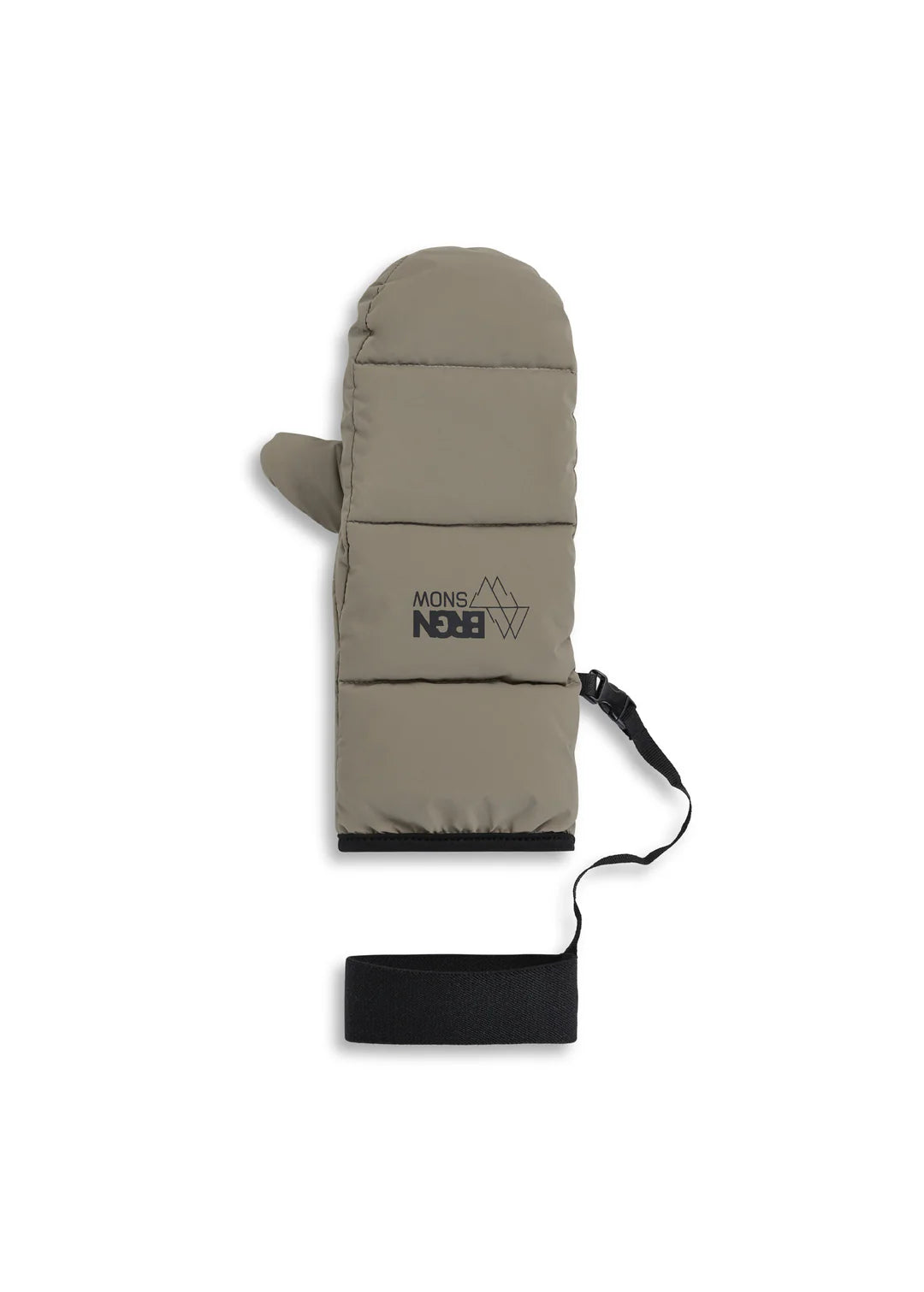 Brgn Snow Mittens - Taupe