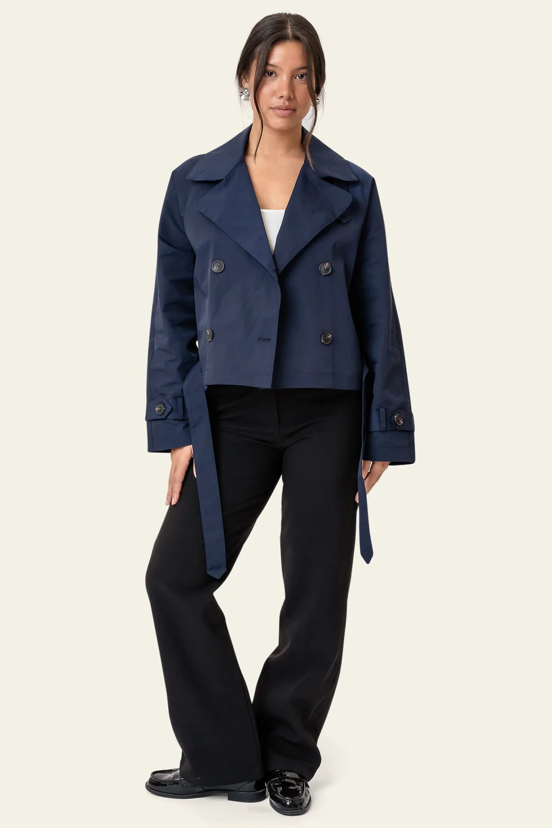 Almaic Trenchcoat - Navy