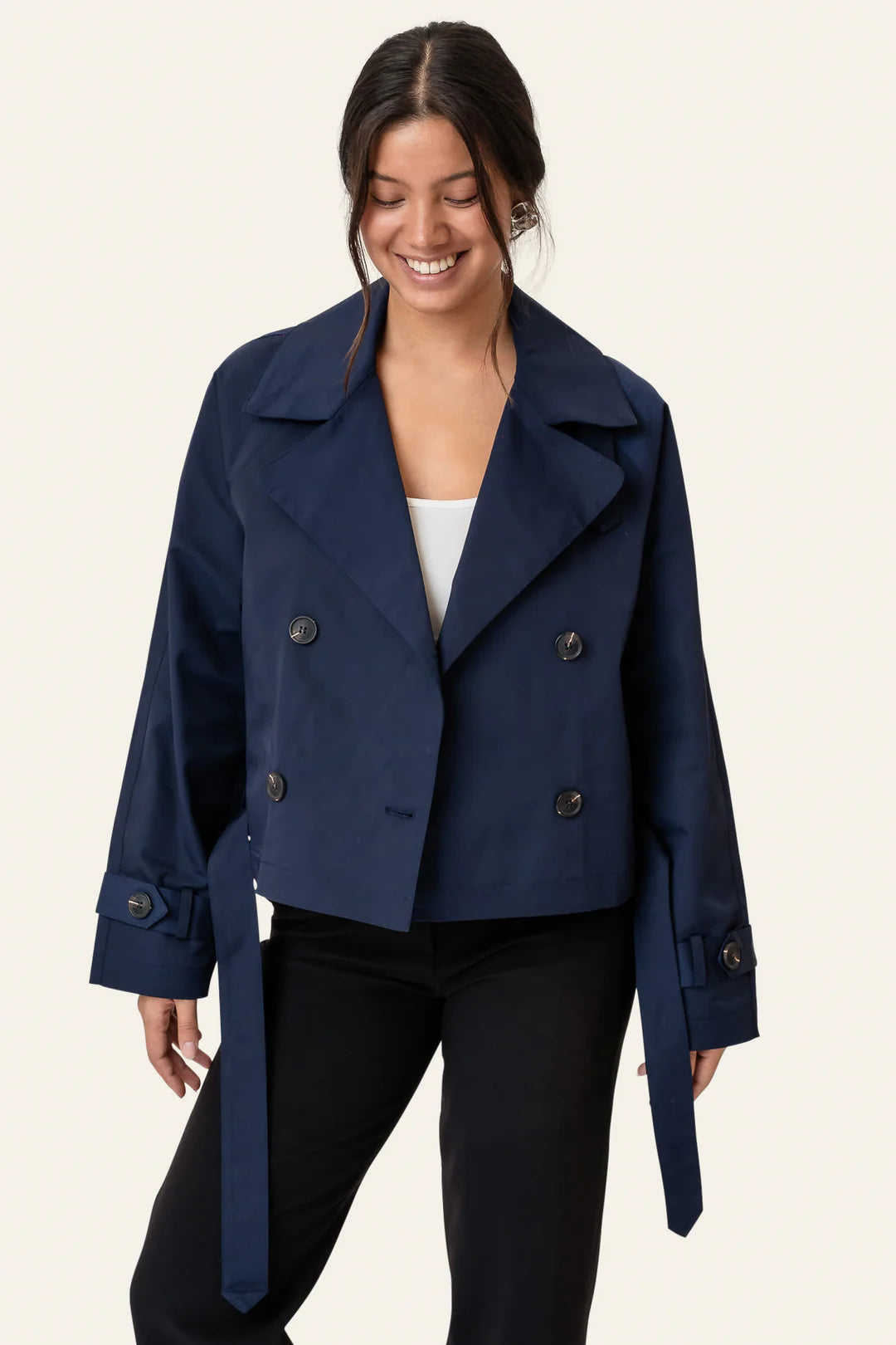 Almaic Trenchcoat - Navy