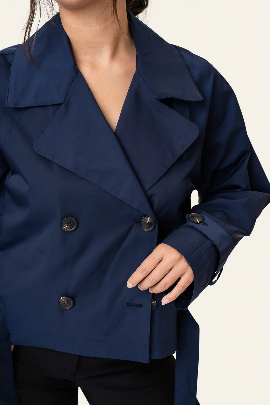 Almaic Trenchcoat - Navy
