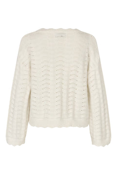 Beana Knit Blouse - Off White