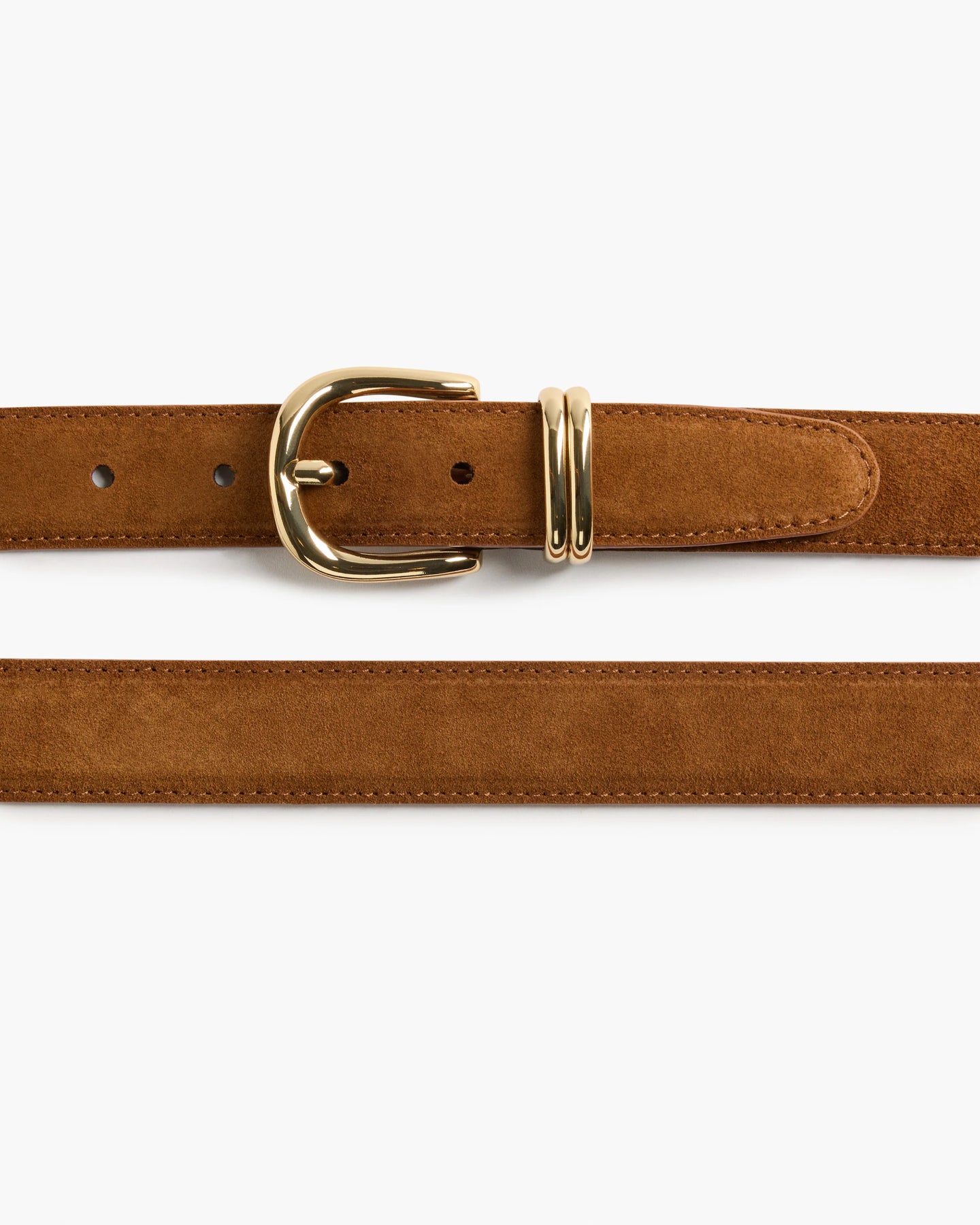 Beatrice Belt - Suede Bourbon