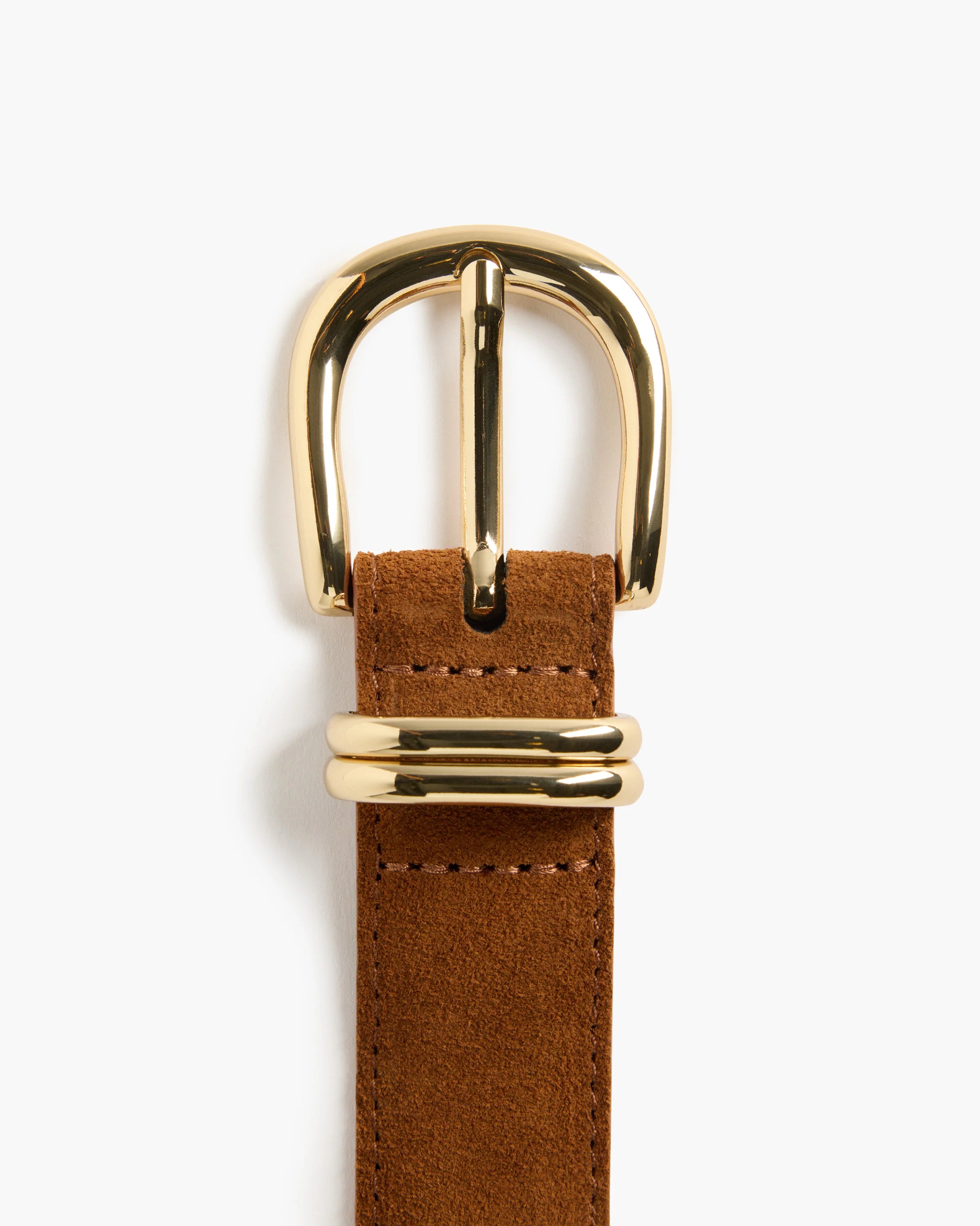 Beatrice Belt - Suede Bourbon