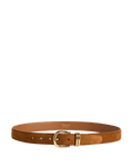 Beatrice Belt - Suede Bourbon