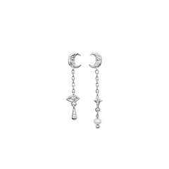 Beatrice Earrings - Silver