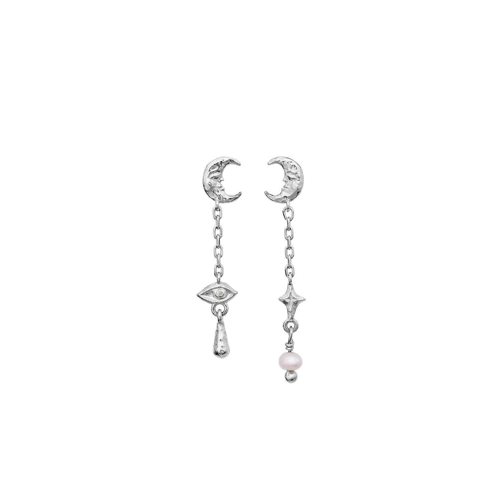 Beatrice Earrings - Silver