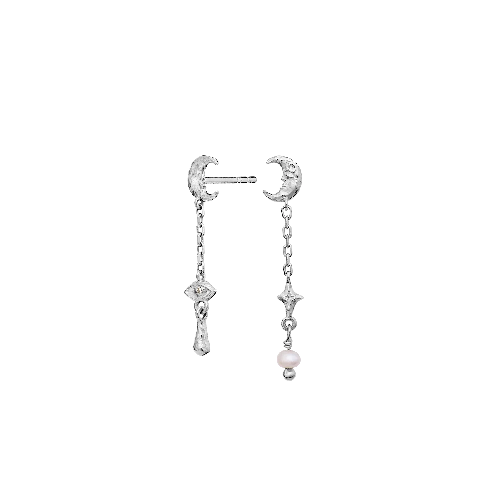 Beatrice Earrings - Silver