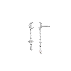 Beatrice Earrings - Silver