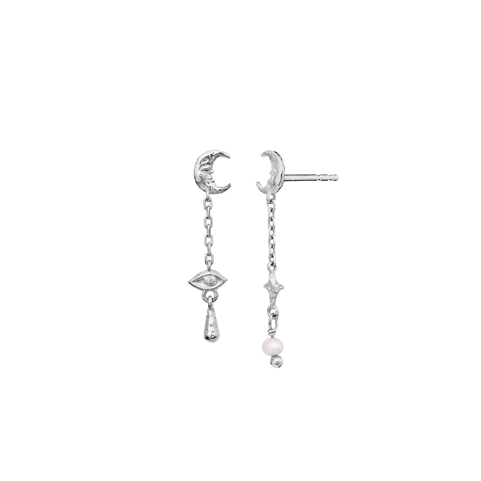 Beatrice Earrings - Silver