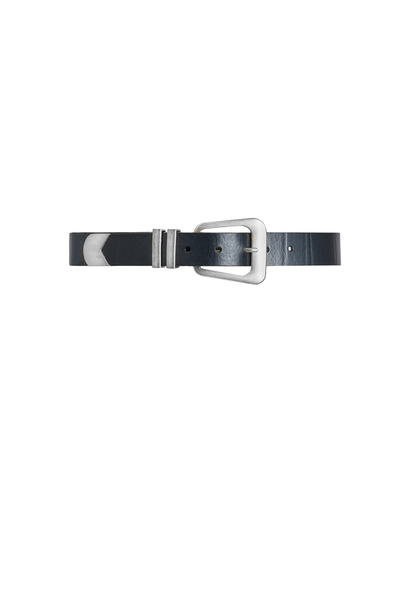 Bennett Belt - Black Silver