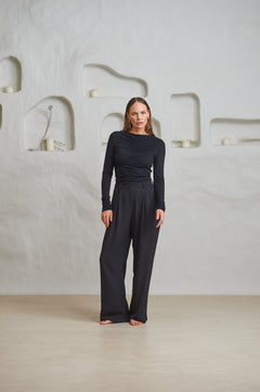 Berni Viscose - Black