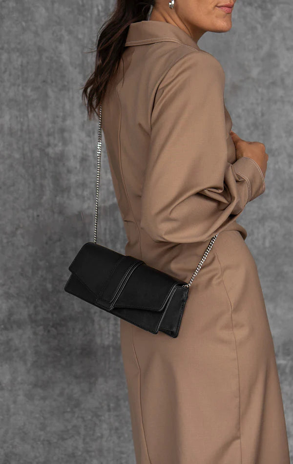 Bex Clutch Antique - Black