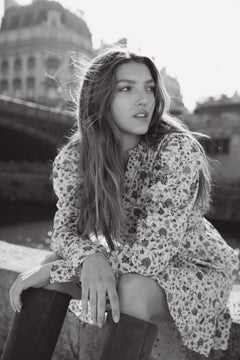 Anouk Dress - White Harvest Print