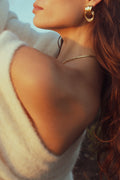 The Oyster Earrings - Gold