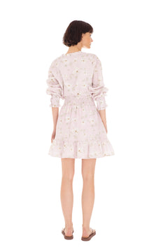 Miriam Blouse - Lavender Peony Print