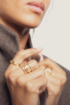 The Flow Ring - Gold