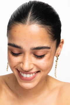 The Long Shell Earrings - Gold