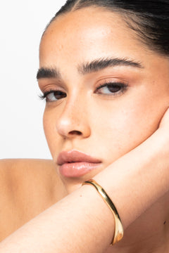 The Wave Bangle - Gold