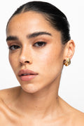 The Coral Earrings - Gold