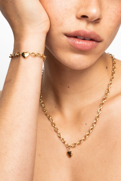 The Heart Necklace - Gold