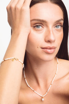 The Pearl Bracelet - Gold