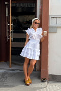 Fryd Voile Dress - White