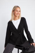 Marie Louise Knit Cardigan - Black