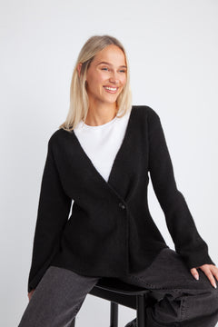 Marie Louise Knit Cardigan - Black