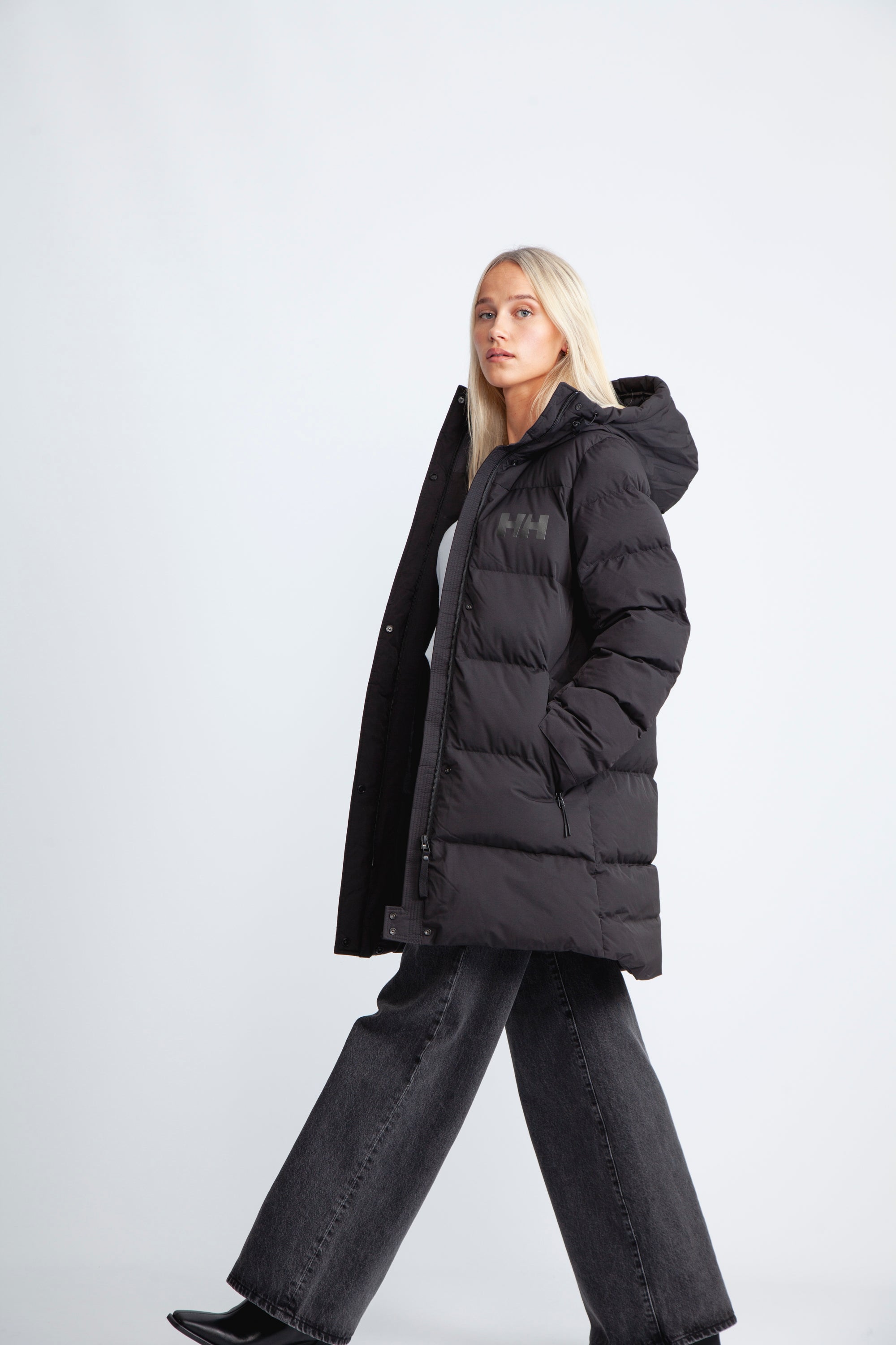 W Adore Puffy Parka - Black