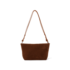 Bond Bag In Suede - Saddle