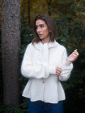 Molly Mohair Cardigan - Offwhite