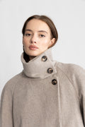 Isadora Wool Jacket - Grey Sand