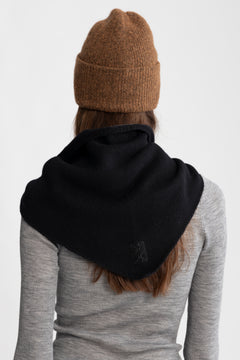 Victoria Wool Scarf - Black