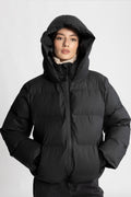 Maud Puffer Jacket - Black