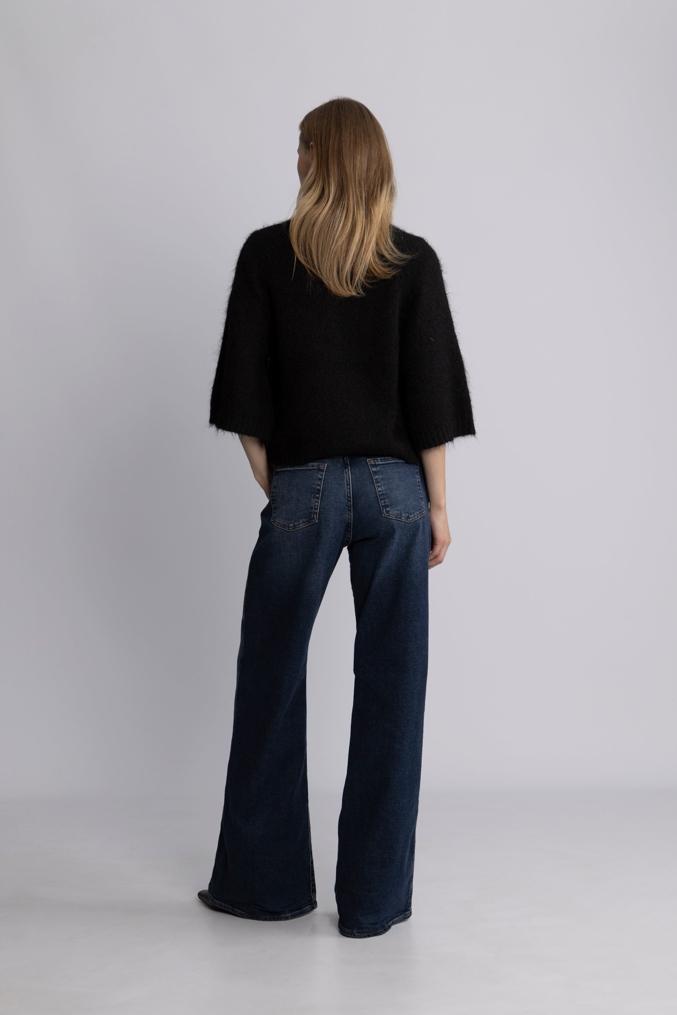 Diana Cape Cardigan - Dark Brown