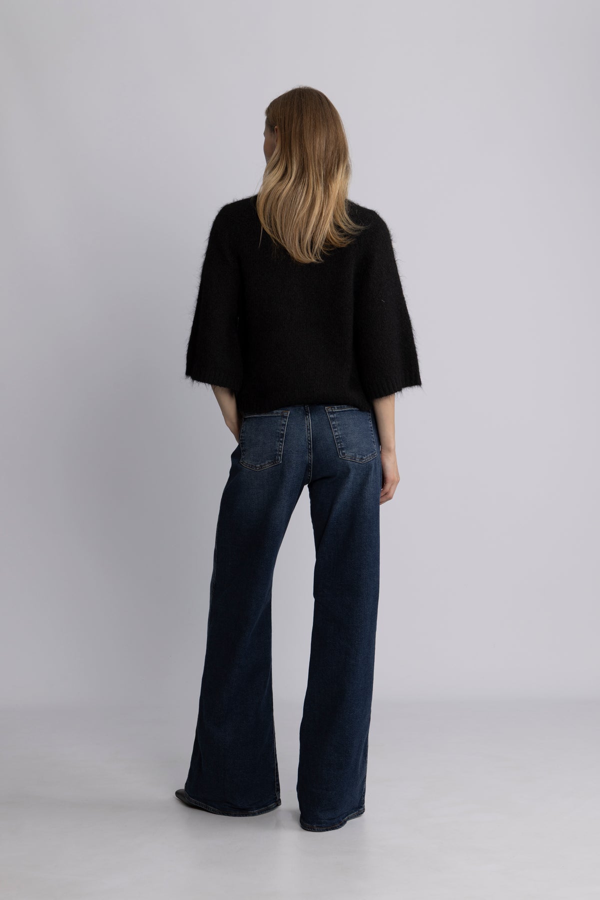 Diana Cape Cardigan - Dark Brown