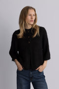 Diana Cape Cardigan - Dark Brown