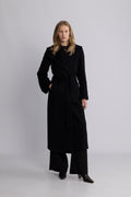 Charlotta Cashmere Coat - Black