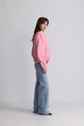 Tone Tweed Jacket - Light Pink