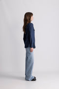 Pernilla Denim Jacket - Dark Blue