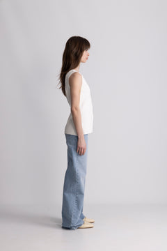 Therese Knit Waistcoat - Off White