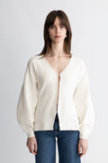 Anine Figure Cardigan - Off White