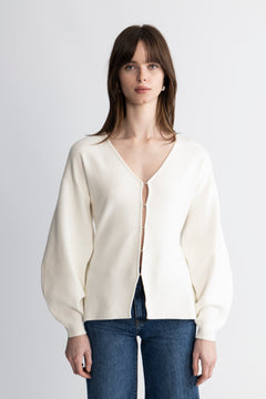Anine Figure Cardigan - Off White