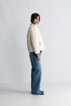 Anne Quilt Jacket - Off White