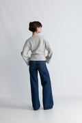 Elisabeth Knit Cardigan - Light Grey Melange