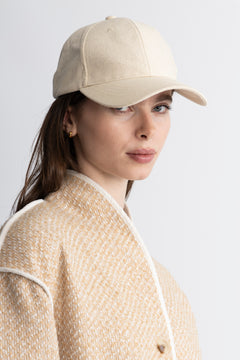Lotta Linen Cap - Sand