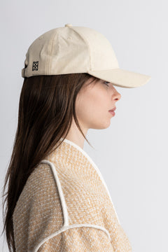 Lotta Linen Cap - Sand