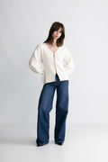 Anine Figure Cardigan - Off White